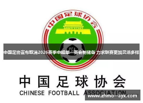 中国足协宣布取消2026赛季中超单一赛会制储备 力求联赛更加灵活多样 中国足协宣布取消2026赛季中超单一赛会制储备 力求联赛更加灵活多样